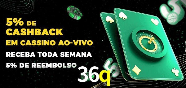 Promoções do cassino ao Vivo 36q